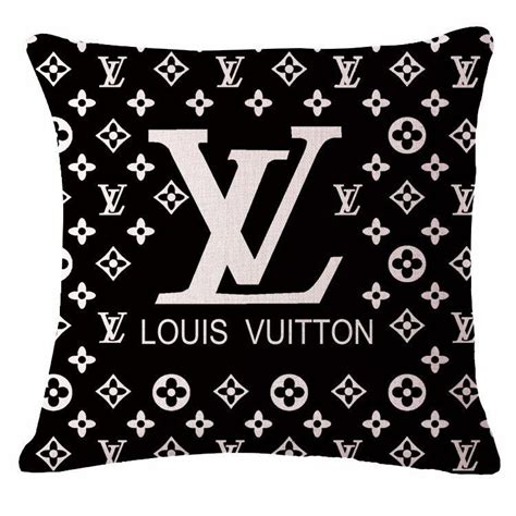 black louis vuitton pillow|louis vuitton pillow cases.